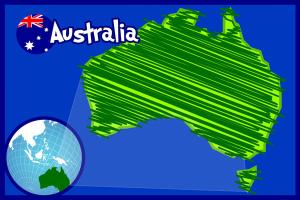 Map of Australia